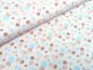 Preview: Baumwolljersey Kleine Kreise Dots Pastell Hellrosa